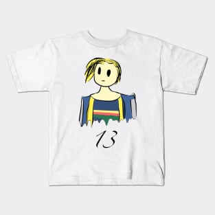 13th doctor cartoon Kids T-Shirt